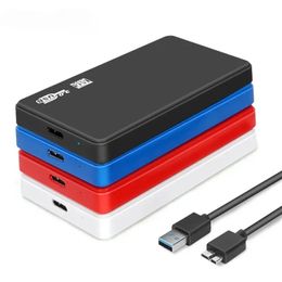 NEW USB 3.0 To 2.5 Inch Hard Drive Case SATA HDD SSD Enclosure External Hard Drive Disc Box for PC Laptop Smartphone PS5