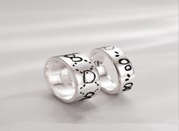 Skull Stainless Steel Band Ring Classic Women Couple Party Wedding Jewellery Men Punk Rings Size 5118144460