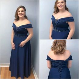 Modest Customised A Line Sleeveless Prom Dresses Off Shoulder Evening Dress Sashes Crystal Floor Length Formal Party Bridesmaid Gown 0508