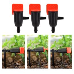 Kits 550Pcs Adjustable Irrigation Drippers Sprinklers 1/4'' Emitter Dripper Micro Drip Irrigation Sprinklers For Watering System