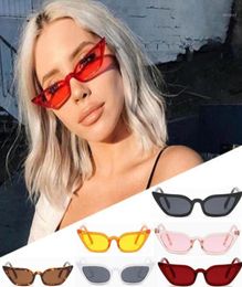 Sexy Cat Eye Sunglasses Women Brand Designer Mirror Black Sun Glasses Female Lens Shades For Ladies Eyewear Uv400 J314158668