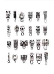 500pcs Antique Charm Bail Beads Spacer Beads Pendant Clips Pendants Connectors For Bracelet Necklace Jewellery Making3161009