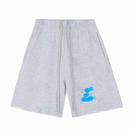 Mens Galieriy Doiptt shorts designer casual TIDE Blue Small Alphabet Printed Grey Casual Shorts 4 Unisex