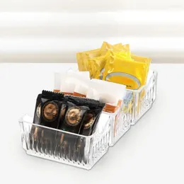 Kitchen Storage Clear Sugar Packet Holder Business Card Acrylic Anti-fall Tea Bags Rectangle Sweetener Box Coffee Bar