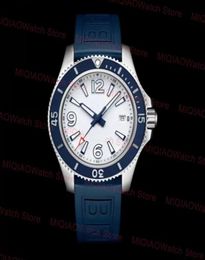 Luxury Mens Watch Ocean Automatic Mechanical Sweep Movement Rotatable Bezel Blue Rubber Strap Stainless Steel Men Wristwatches7797082