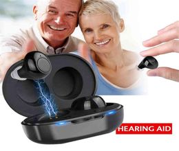 1 Pair USB Rechargeable Mini In Ear Portable Invisible Hearing Aids Assistant Adjustable Tone Sound Amplifier For Deaf Elderly 2103778531