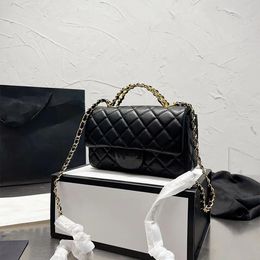 Women Shoulder Bags Top Fashion Flip Tote Bag Caviar Leather High Quality With Handle Chain Designer Bags shoulder Crossbody Quality Lu Khrx