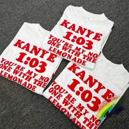 Men's T-Shirts Music Album Foam Printing JESUS IS KING T Shirt Men Women 1 1 Best Quty T Tour Tops Ye Short Slve T240508