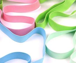 2M 1Inch Elastic Bands With Knit Colourful Elasticity For Clothing Sewing Accessories Belt Table Skirts Wedding Baby Shower DIY Par1573314