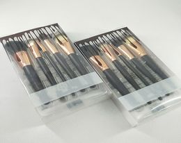 5pcsset Complexion Brush Set Nake Eyeshadow Palettes Foudation Makeup Brushes High Tech Make Up Tools4833665