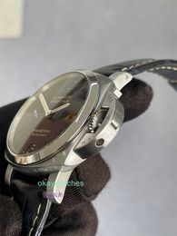 Fashion luxury Penarrei watch designer Less than 50 off Lu Mino series automatic mechanical calendar luminous belt mens PAM01392