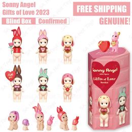 Blind box Gifts of Love Blind Box Confirmed style Genuine Cute Doll telephone Screen Decoration Birthday Mysterious Surprise T240506