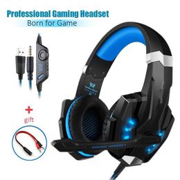 Headsets G9000 gaming headset wireless glow headphones suitable for PS5/PS4/XBOX/PC/laptops J240508