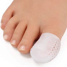 Tool 2/4/6/pcs=1/2/3pair Big Toe Protector Thumb Care Silicone Soft Breathable Foot Corns Blisters Toe Cap Cover Finger Protection