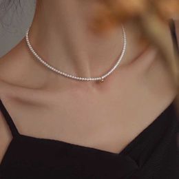 Baroque Freshwater Pearl Necklace for Women 2024 New Fashion Versatile Summer Collar Chain Fashion Neckchain