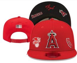 American Baseball Angels Snapback Los Angeles Hats Chicago LA NY Pittsburgh Boston Casquette Sports Champs World Series Champions Adjustable Caps a