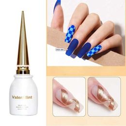 Nail Gel Russian style matte sealing layer not sticking to magic mirror powder manual polishing nail polish glue photos Q240507