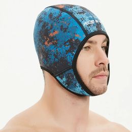 2mm thick chloroprene rubber beach diving and swimming cap and earmuffs in winter and summer 240429