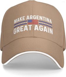 Ball Caps Make Argentina Great Again Cap For Women Baseball Hat Graphic Hats