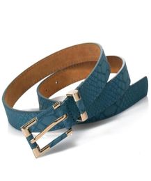 New Women Belts Fashion Crocodile Punk Thin Waist Belt Female Second Leather Straps13680707289937