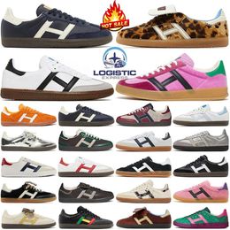 Designer lässige Schuhe für Männer Frauen Veganer Adv 00S Spenial Og Shoe Wales Bonner Leopard Pony Handball Gum Collegiate Team Black Mens Womens Trainer Sneaker