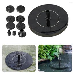 Garden Decorations 1.2W Solar Powered Water Fountain Pump For Bird Bath Pond Pool Outdoor