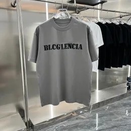 BLCG LENCIA Unisex Summer T-shirts Mens Vintage Jersey T-Shirt Womens Oversize Heavyweight 100% Cotton Fabric Workmanship Plus Size Tops Tees BG30246