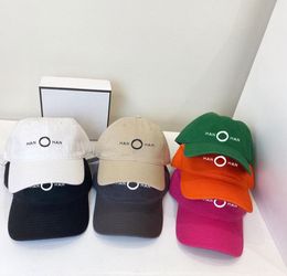 Fashion Baseball Cap Designer Bucket Hats Dome Snapback Caps for Man Woman Hip Hop Casual Letter Hat 7 Colours High Quality2182268