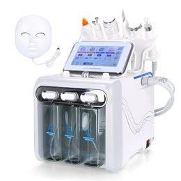 Microdermabrasion 7 In 1 Ultrasonic Skin Scrubber Vacuum Massage Ultrasound Photon Rejuvenation Led Mask Massager Pro Salon Machine