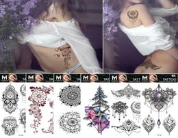 20595mm Totem Arab Temporary Tattoos Arm Tattoo Sticker flower stickers WS0197253054