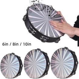 Instruments Drum Tambourine Dancing Hand Drum Handheld Lightweight Musical Instrument Party Percussion 6in 8in 10in Replacement Singing