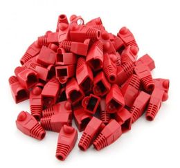 RJ45 Cat6 Cat5E Plugs Ethernet Network Cable Strain Relief Boots Boot Caps RJ45 Connector 6 Colors6979361