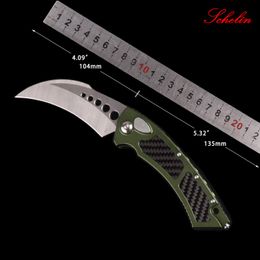 Automatic MT UTX knife 166-10 Hawk AUTO UACTICAL micro knives tech pocket knifes aluminum handle folding edc New Year gift 284U