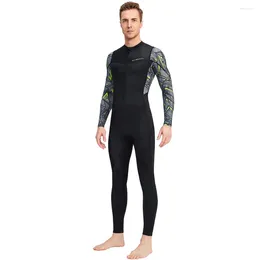 Women's Swimwear Men's Long Sleeve Sunscreen Diving Suit With Zipper - Breathable Outdoor Gear