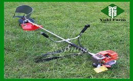 SideHanging Gasoline Brush Cutter 4stroke Power Weeder Mini Rice Cutting Machine Mini Wheat Cutting Machines Wheat Cutter2579662