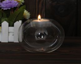 Classic Crystal Glass Candle Holder Wedding Bar Party Home Decor Candlestick ZHL11445871388