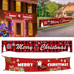 Christmas Decorations Banner Letter Holiday Party Dressing Atmosphere Scene Welcome Sign For Front Door Porch