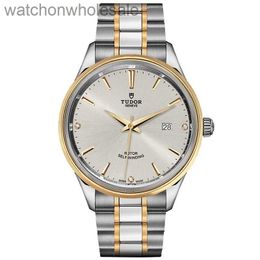 Luxury Tudory Brand Designer Wristwatch Swiss Emperor Todor Mens Watch Fashion Series Automatic Mechanical Watch 41mm Gold Band M12703-0005 with Real 1:1 Logo