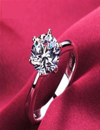 New Real 925 Sterling Silver Ring for Women Silver Wedding Engagement Jewellery Ring N61324n69584029143165