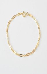 14K Gold Filled Chain Bracelet Handmade Boho Charms Bracelets Vintage Anklets for Bridesmaid Gift Women Jewelry9391592