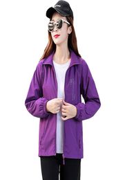 Women039s Jackets 2022 Spring Causal Windbreaker Women Basic Coats Zipper Lightweight Bomber Famale Coat Plus Size8837278