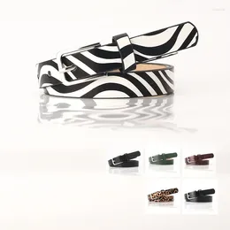Belts Selling Women's Belt Fashionable Leopard Print Fine And Versatile Zebra Decoration Casual Style