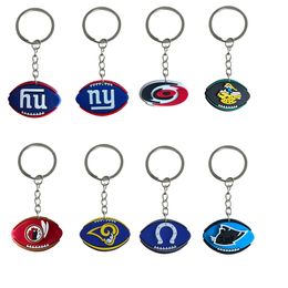 Keychains Lanyards Football Keychain For Kids Party Favours Backpack Girls Keyring Suitable Schoolbag Keyrings Bags Key Ring Boys Penda Ot3Mj