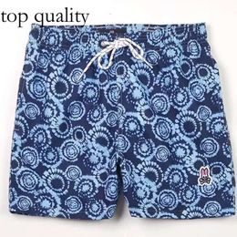 Psychological Bunny Shorts Mens Beach Shorts, American Brand Skull Rabbit Print Surfing Shorts, Quick Drying Summer Hawaiian Style 490 208