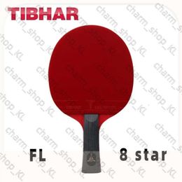 TIBHAR Table Tennis Racket, High-Quality Blade 6789 Stars With Bag Pimples-In Ping Pong Rackets 805