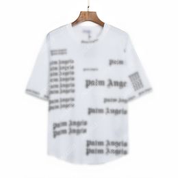 Palm PA 24SS Summer Letter Printing Logo T Shirt Boyfriend Gift Loose Oversized Hip Hop Unisex Short Sleeve Lovers Style Tees Angels 2027 DGM