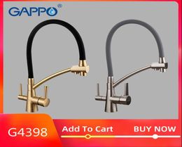 GAPPO water Philtre taps kitchen faucet mixer kitchen taps mixer sink faucets water purifier tap kitchen mixer Philtre tap T2007109624512