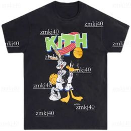 Kith Designer T Shirt Brand Kith T Shirt 24Ss Heavyweightt Shirt Rap Hip Hop Sweatshirt Kith Male Singer Wrld Tokyo Street Fashion Brand Kith Short Sleeve 171