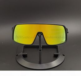 Full package New Brand e Polarized Cycling Glasses Men Women Bike gold Bicycle Sports 009406A 3 pairs lens Cycling Sunglasses with case5549786