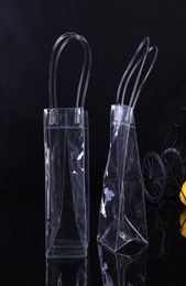 Clear Plastic Ice Wine Bag Single Wine Bottle Bag Food Container Drinking Storage Kitchen Accessories W96169446970